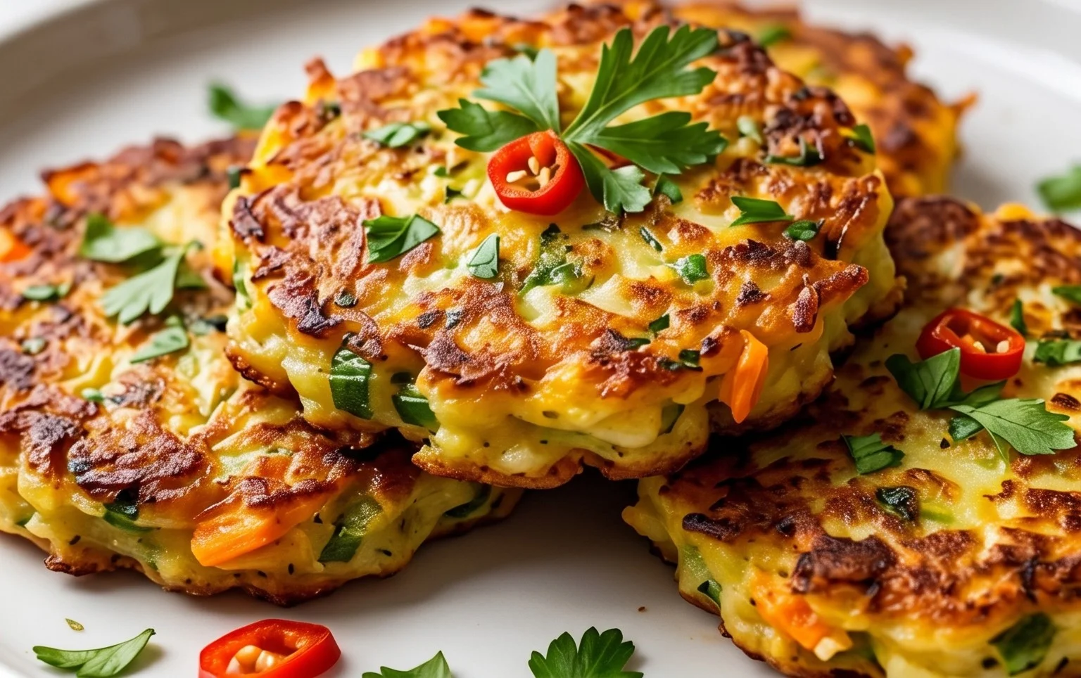 Vegetable Potato Fritters