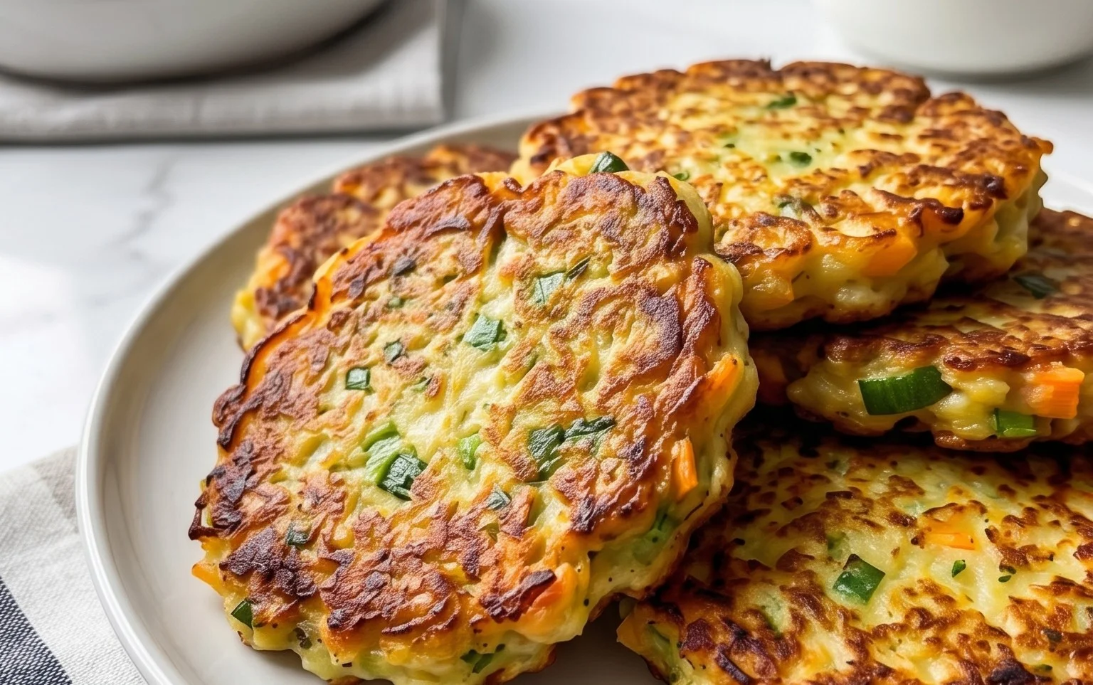 Vegetable Potato Fritters