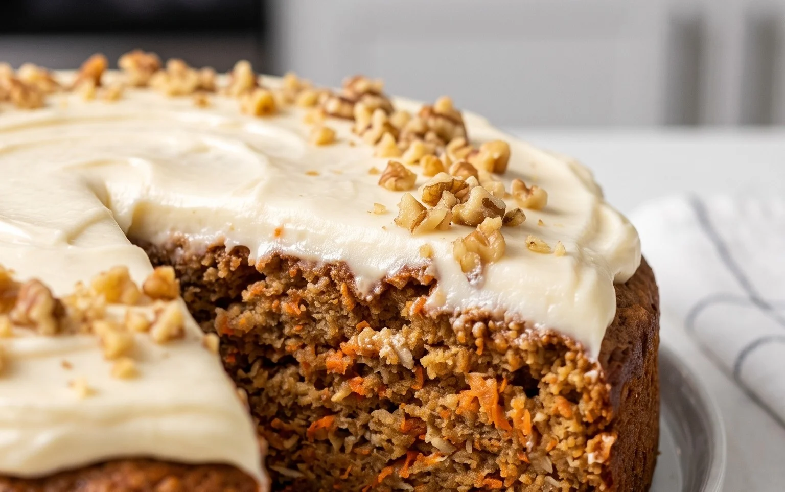 Easy Flourless Oatmeal Carrot Cake Recipe