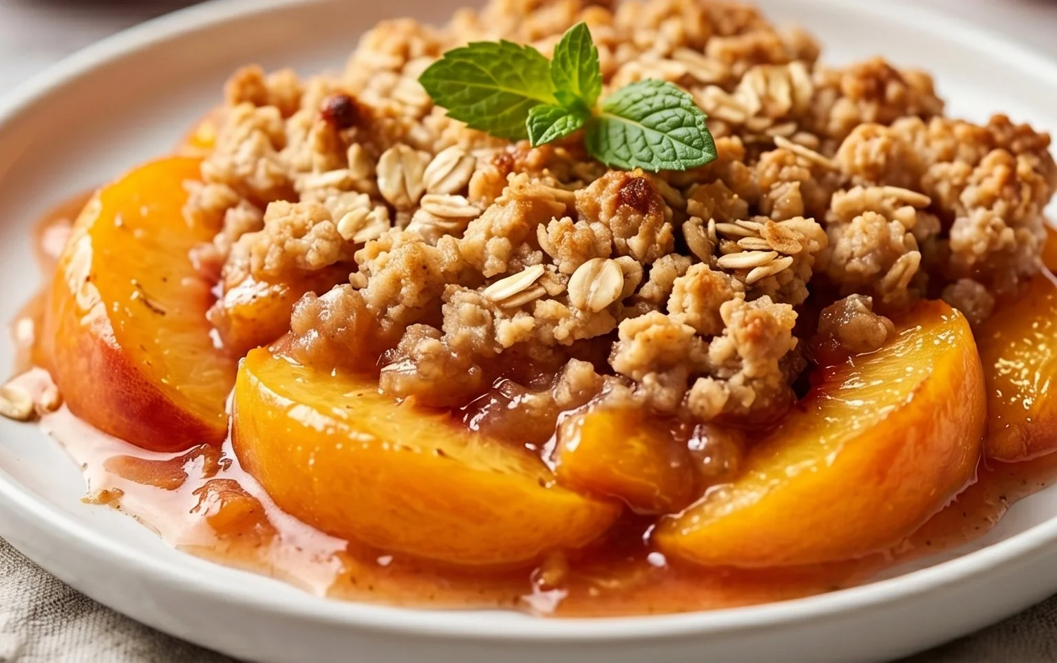 Peach Crisp