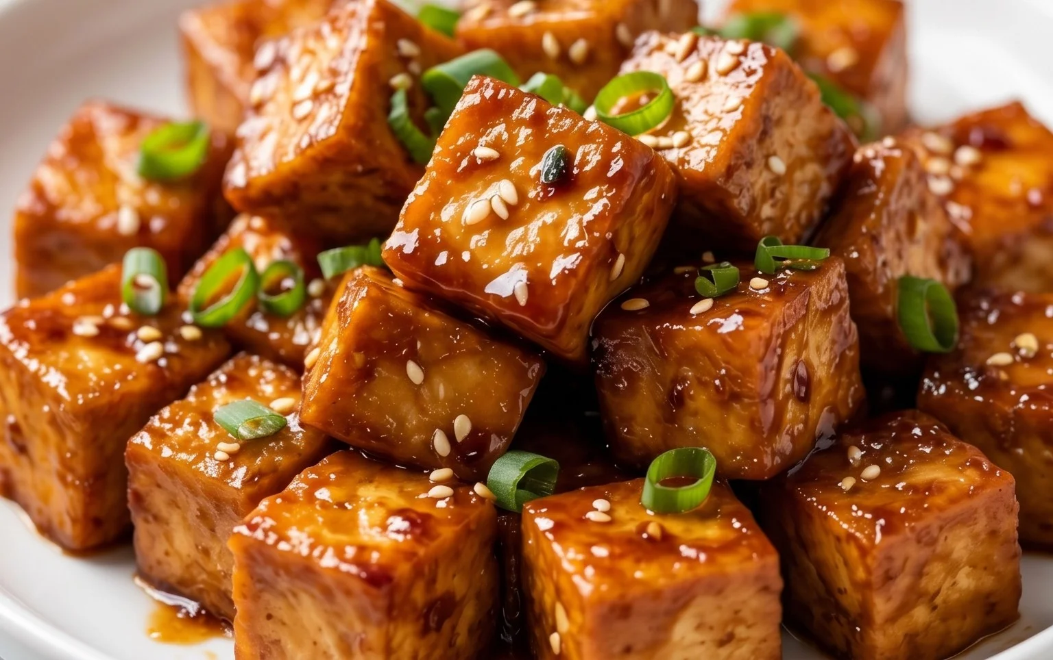 Honey Garlic Tofu