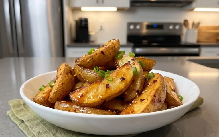 Crispy Honey Chilli Potatoes