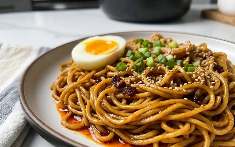 Easy Saucy Ramen Noodles