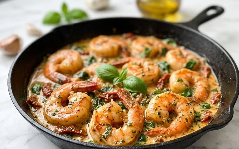 Tuscan Shrimp (One-Pan, 30-Minute Dinner)