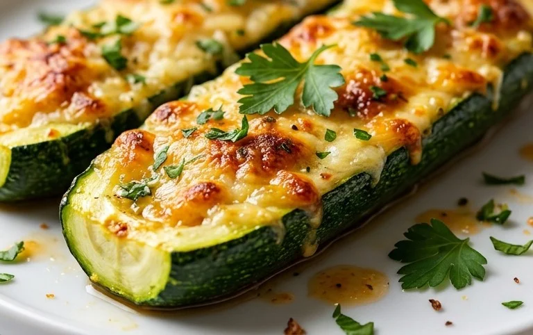 Baked Parmesan Zucchini