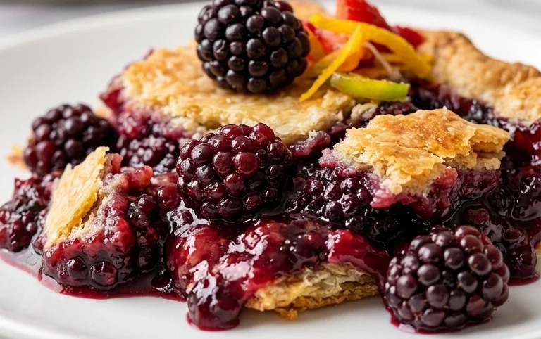 The Pioneer Women's Blackberry Cobbler