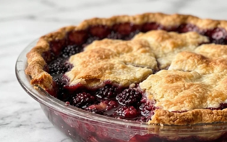 The Pioneer Women's Blackberry Cobbler