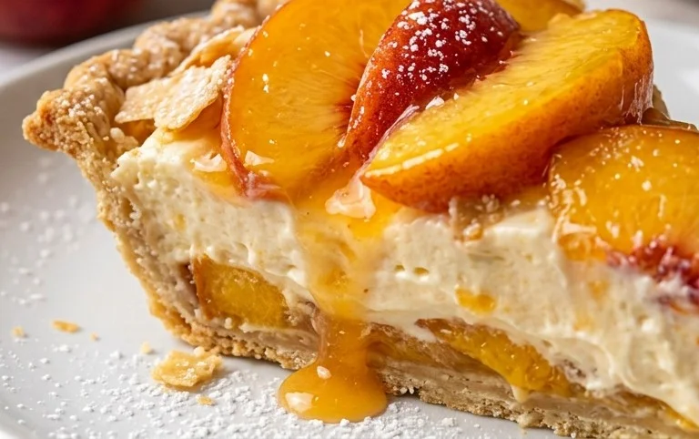 Peaches and Cream Pie