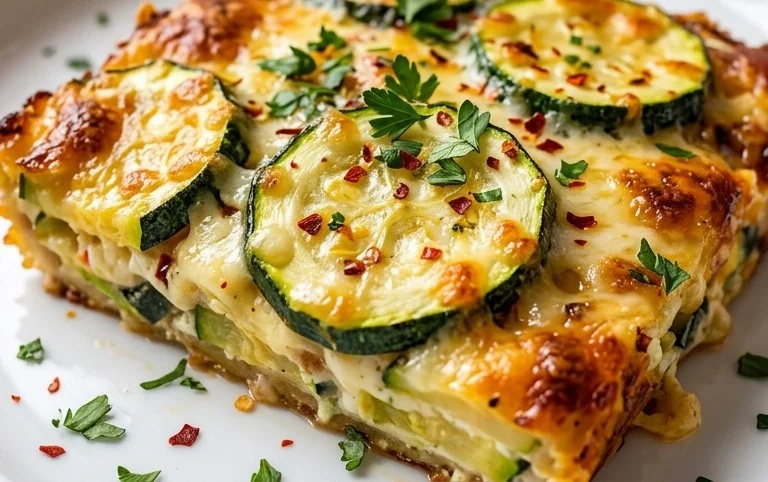 Baked Zucchini and Cheese