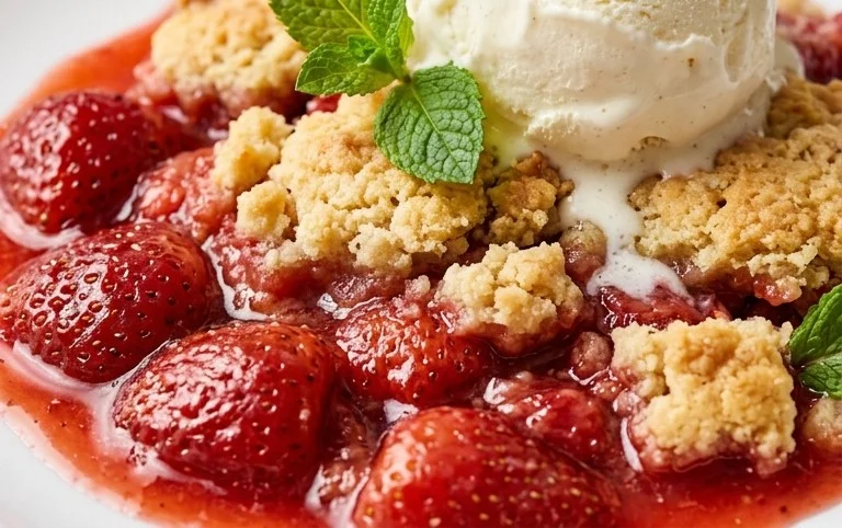 Strawberry Cobbler