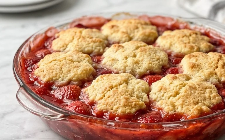 Strawberry Cobbler