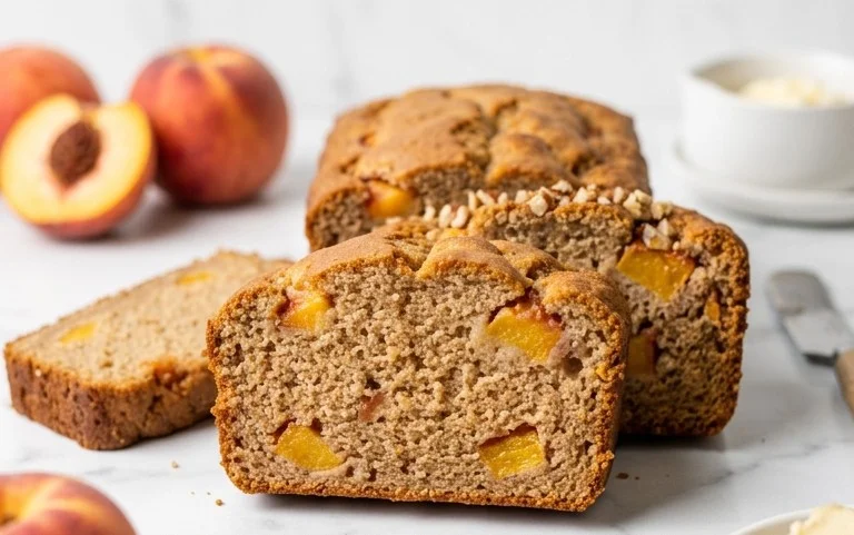 Spiced Peach Bread