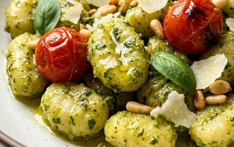 Creamy Pesto Gnocchi