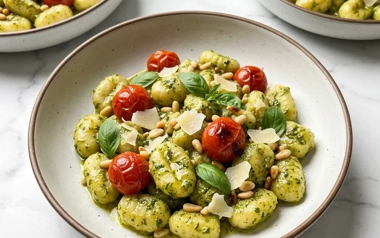 Creamy Pesto Gnocchi
