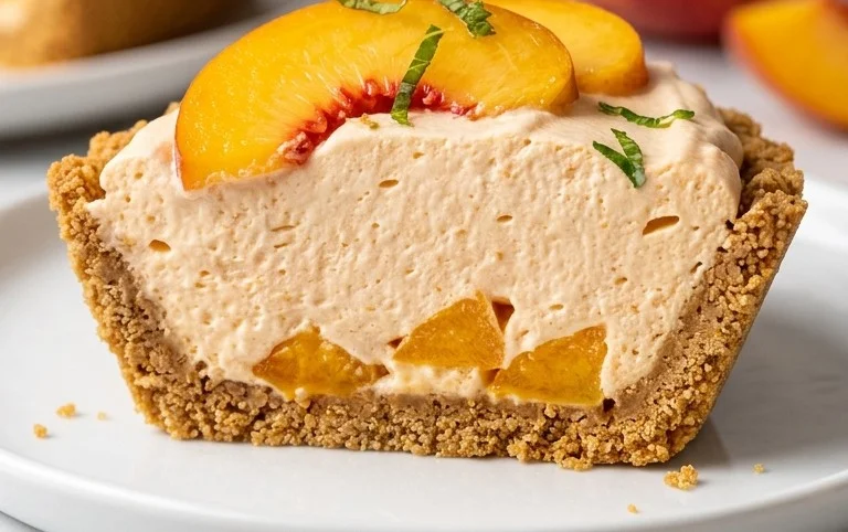 Peach Chiffon Pie