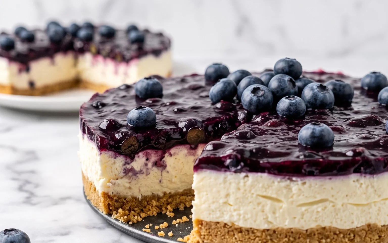 No-Bake Blueberry Yum Yum