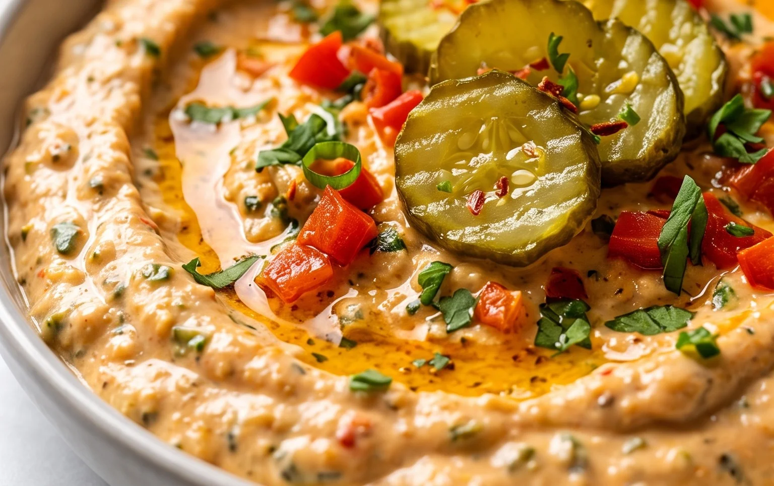Easy Fried Pickle Dip (Dairy-Free Option)