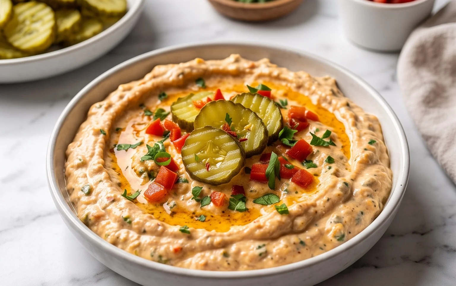 Easy Fried Pickle Dip (Dairy-Free Option)