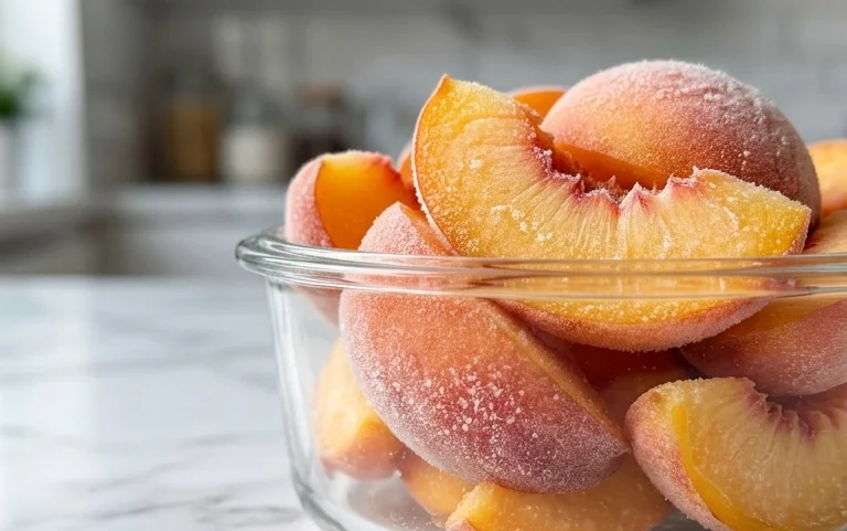 Freezing Peaches, How to Easily Freeze Peaches