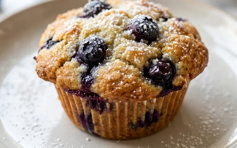 Homemade Blueberry Muffins