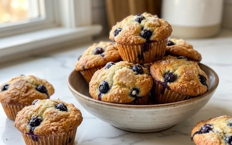 Homemade Blueberry Muffins