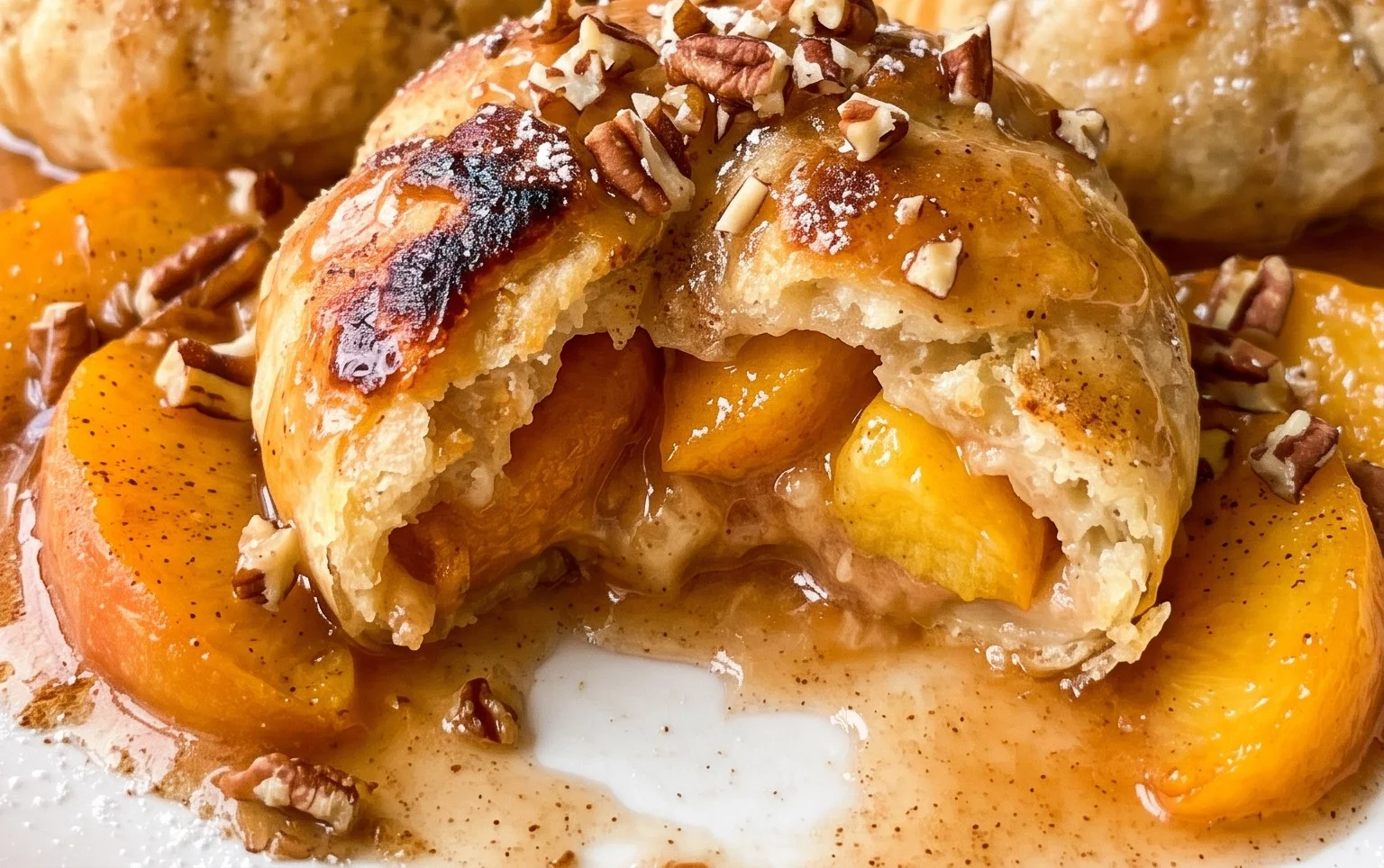 Peach Dumplings