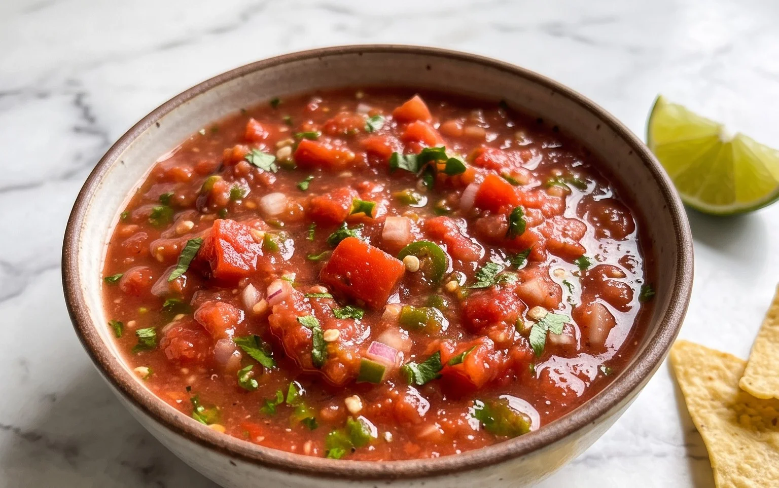 Blender Salsa (Restaurant Style Salsa)