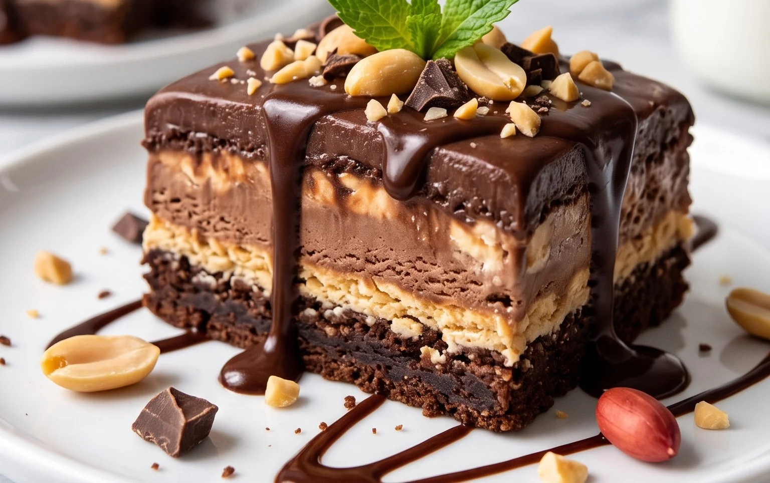 Buster Bar Ice Cream Dessert