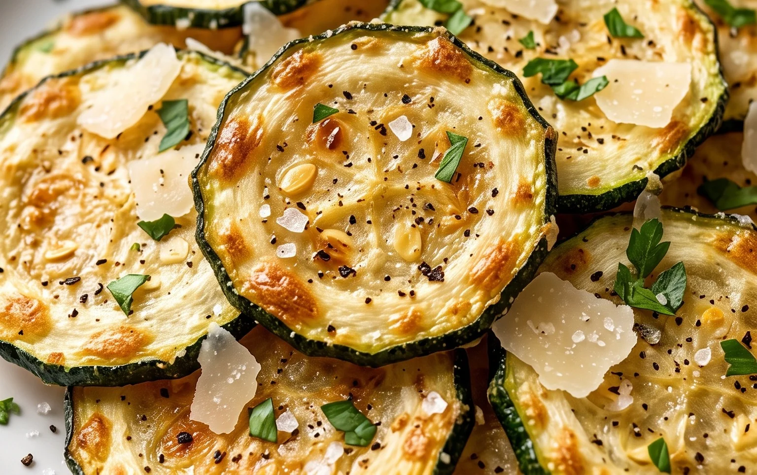 Crispy Baked Zucchini Chips