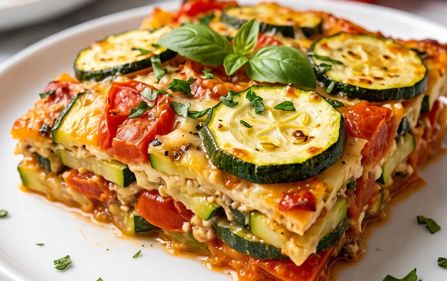 Zucchini Tomato Bake