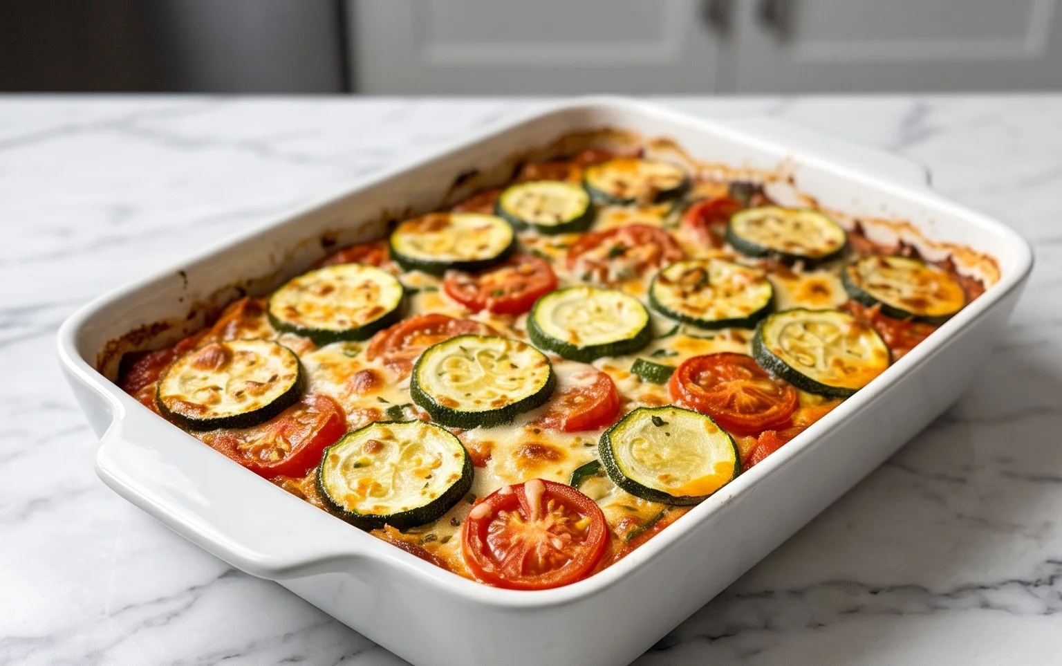 Zucchini Tomato Bake