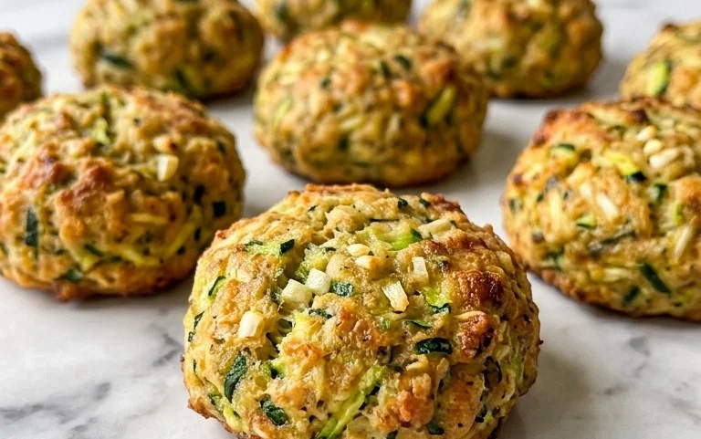 Zucchini Garlic Bites